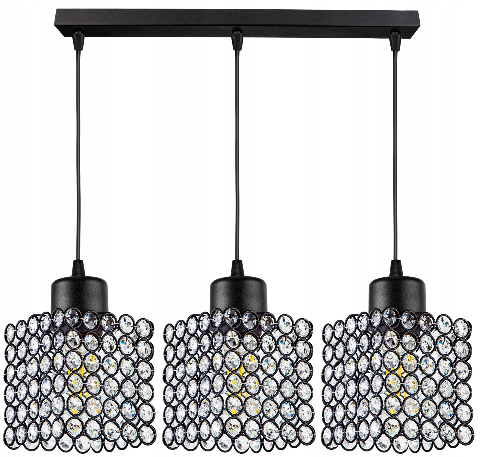 

Lampa Wisząca Sufitowa Żyrandol Plafon Kryształki