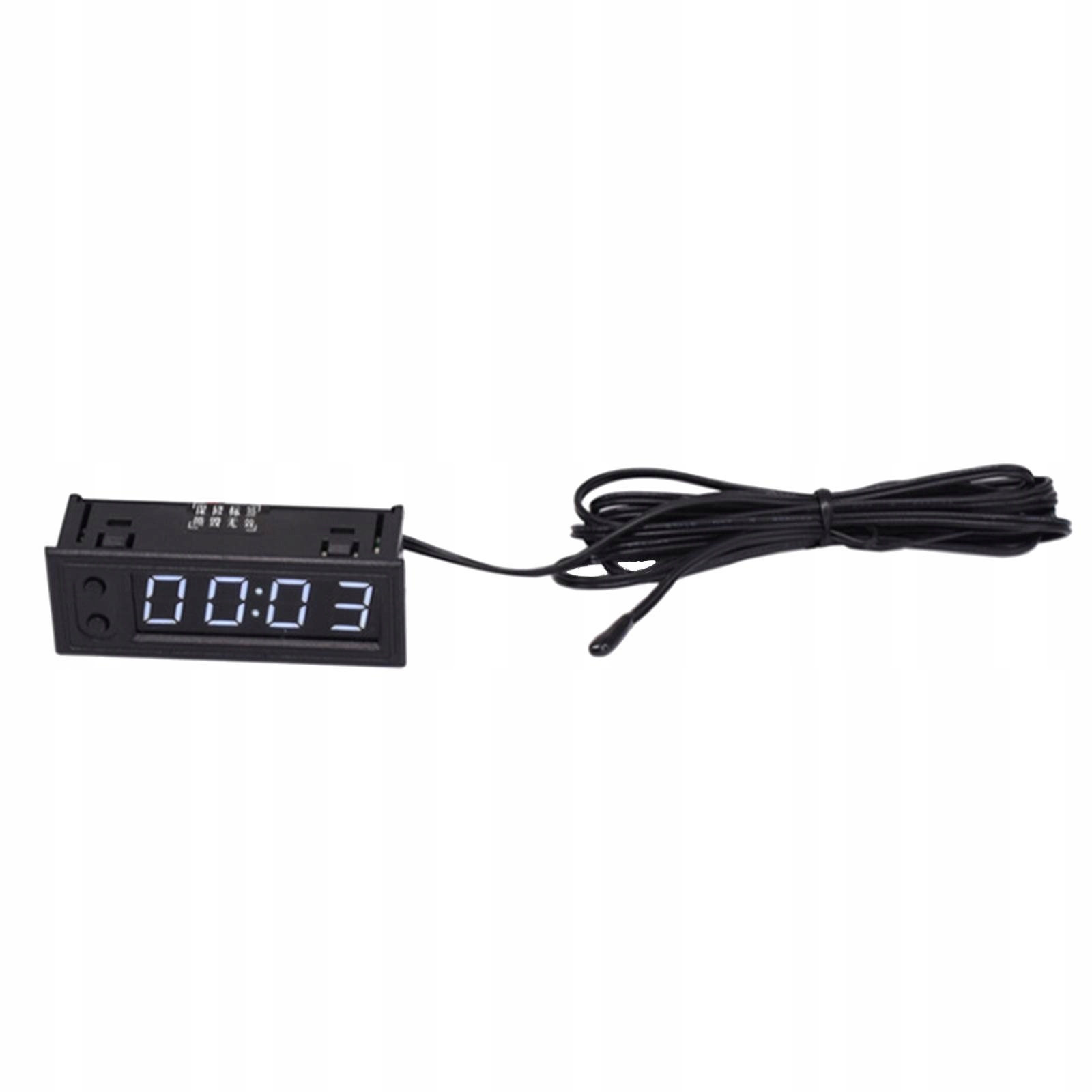 Car Digital Car Voltmeter Waga produktu z opakowaniem jednostkowym 0.1 kg