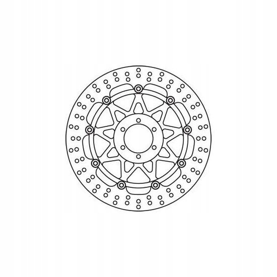 Brzdový kotúč predný Trw MSW211