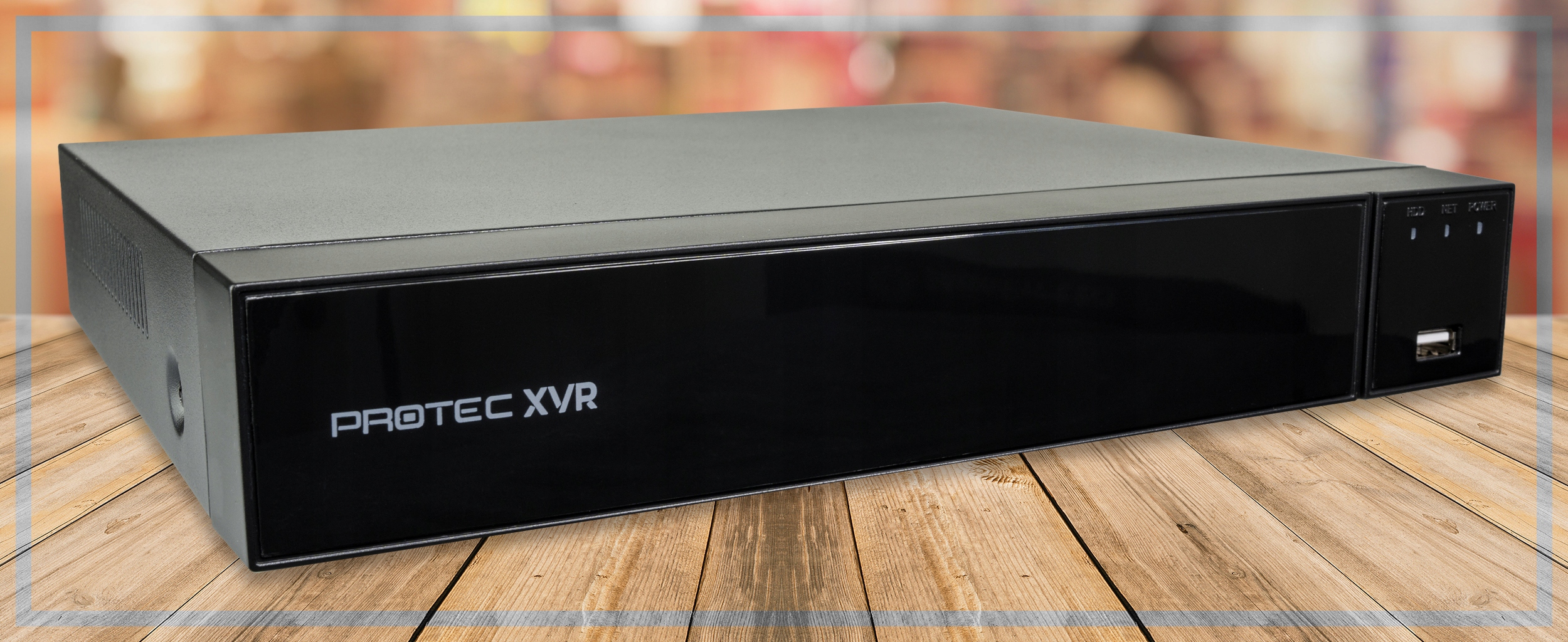 ZESTAW 4 KAMERY 8MPX WYSOKA ROZDZIELCZOŚĆ 4K 2TB podgląd online na telefon Model PR-XVR-04T8P-2Tb