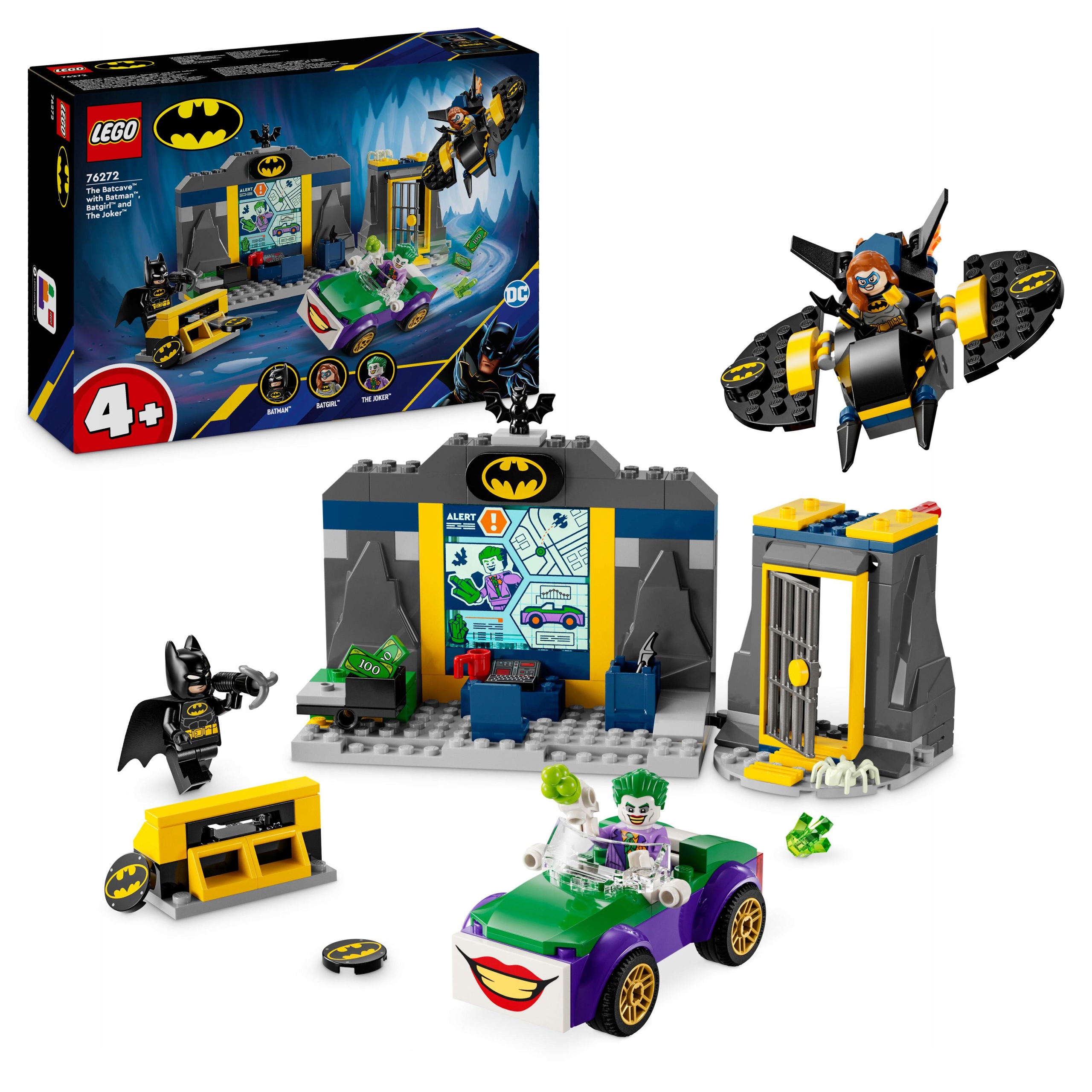 Lego 76272 Heroes Batmanova jeskyně s Batmanem