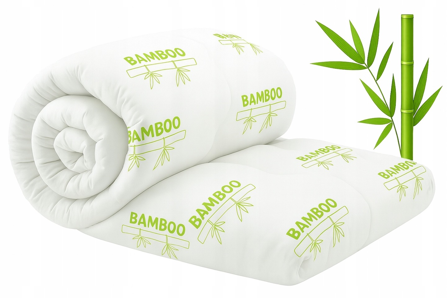 Přikrývka Bambus 140X200 Celoroční teplá Podzim-Zima Bamboo Polská kvalita