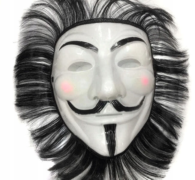MASKA ANONYMOUS VENDETTA STOP ACTA HALLOWEEN