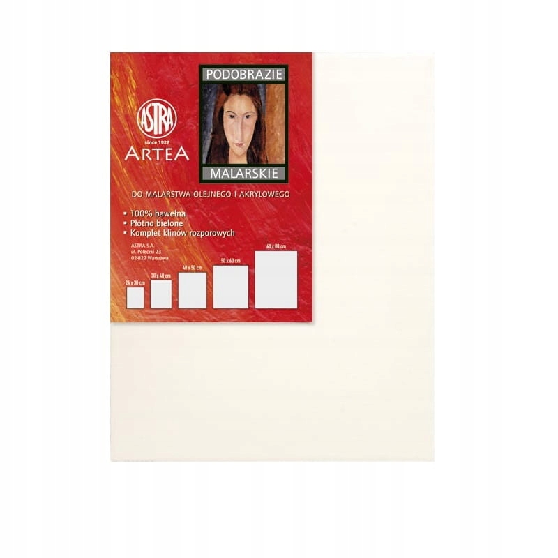 Malířské Plátno Malířský 40 X 50 CM