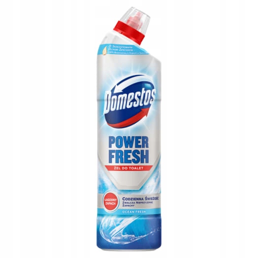 Levně 3x Domestos Power Fresh Gel na toalety Fresh Ocean