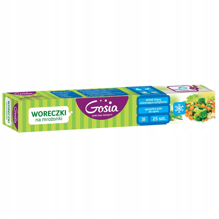 

Gosia Woreczki Na Mrożonki Karton 3L 25SZT