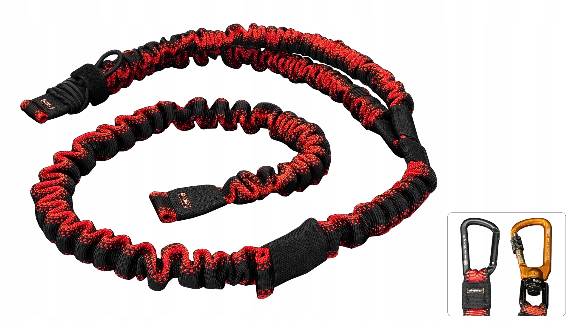 Levně Hifica Lanko Tlumič pro kolo pro psa BikeJoring 2.4 Pa 90 Karab.R/K