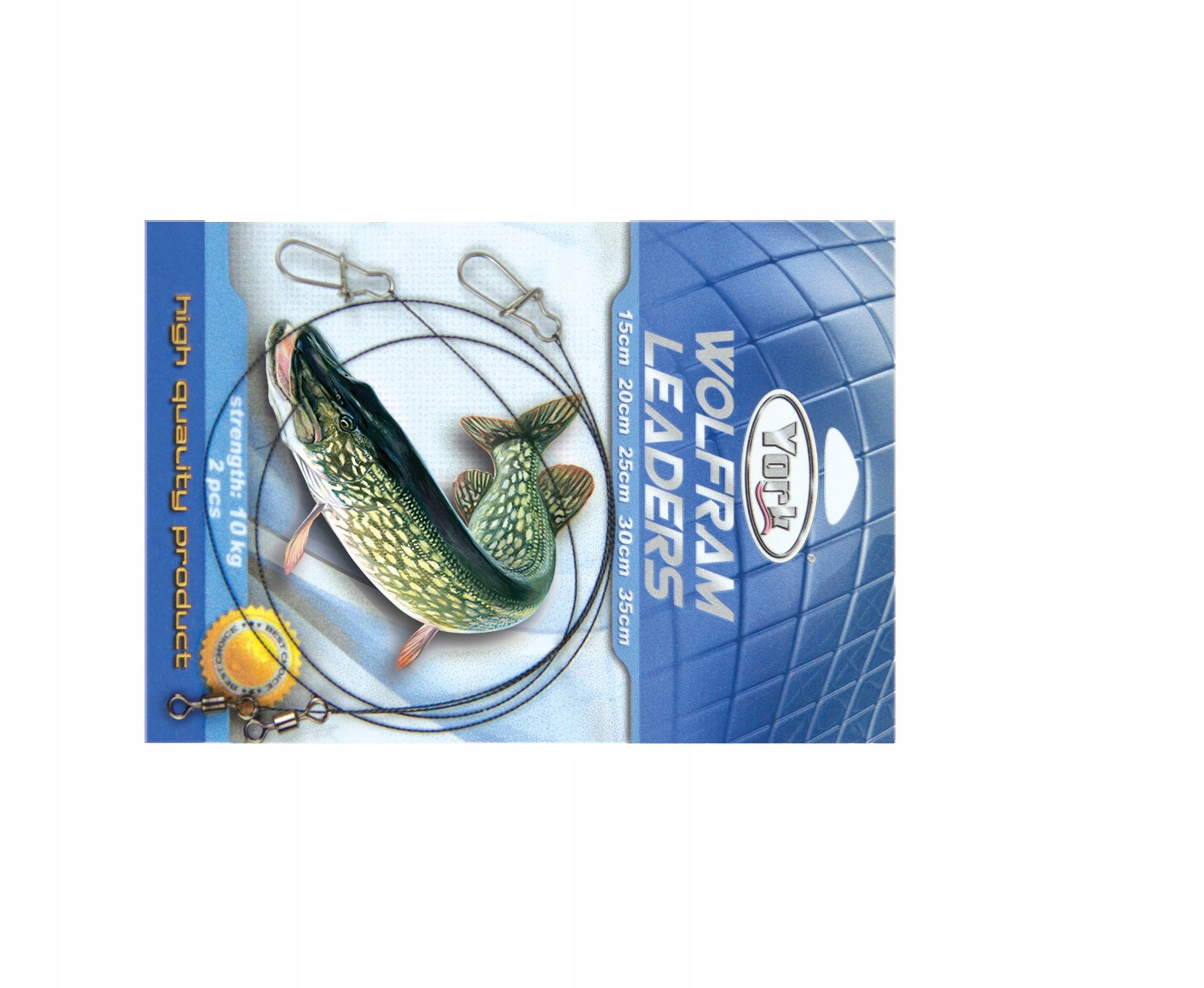 Przypon Na Szczupaka York Wolfram 2 szt 25cm 3kg