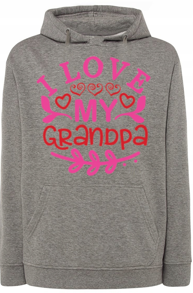 Den dědečka mikina s kapucí Dárek vel. 3XL