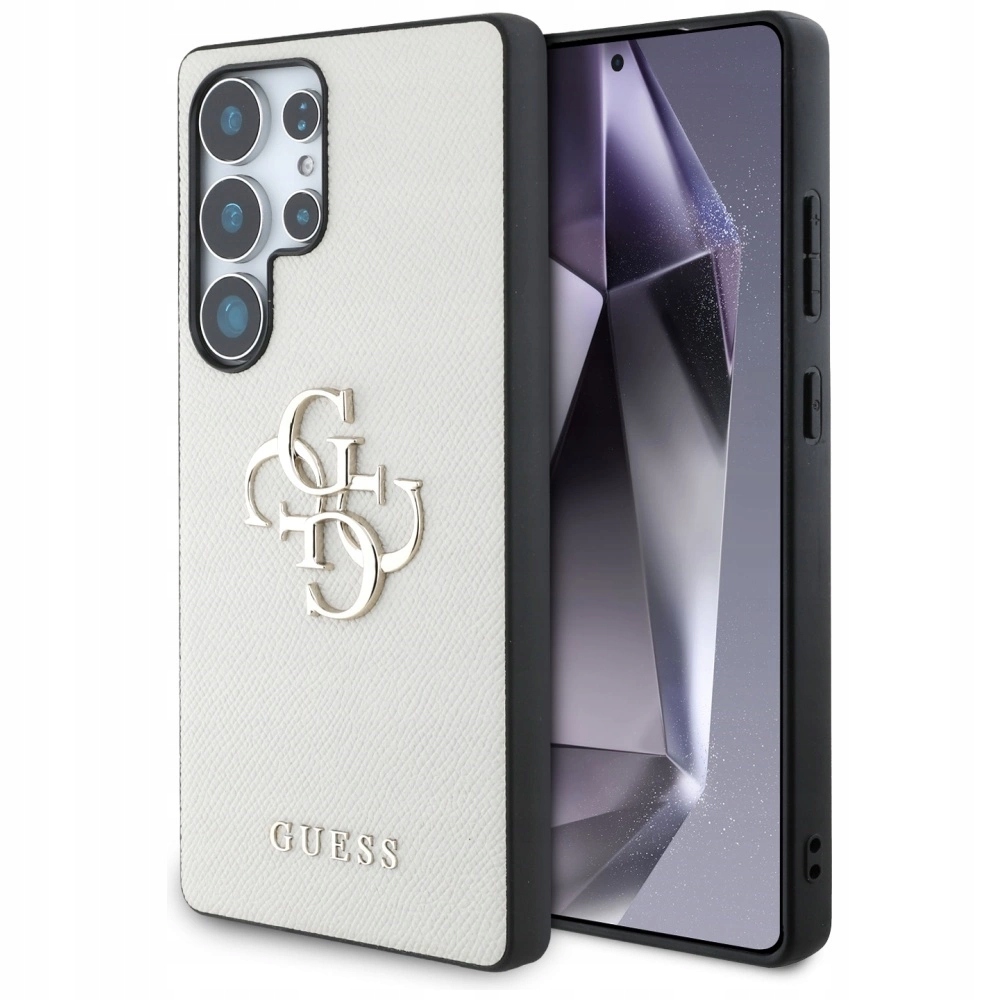 Pouzdro Guess Grained Big 4G Logo Small Classic Logo pro Samsung Galaxy S25 Ult