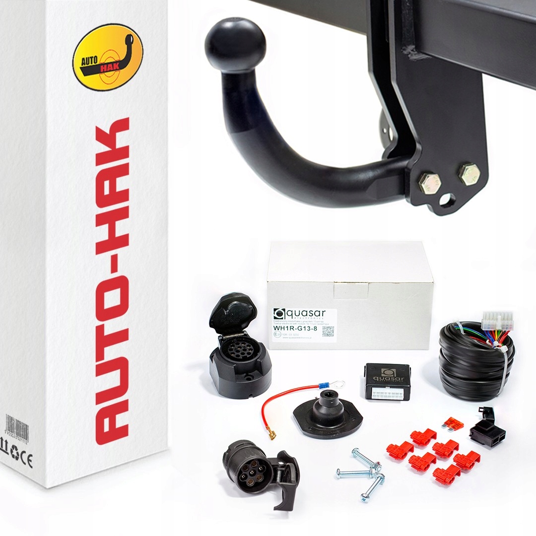 Hak holowniczy Fiat Freemont 2011-2015 Moduł+adapter 13/7
