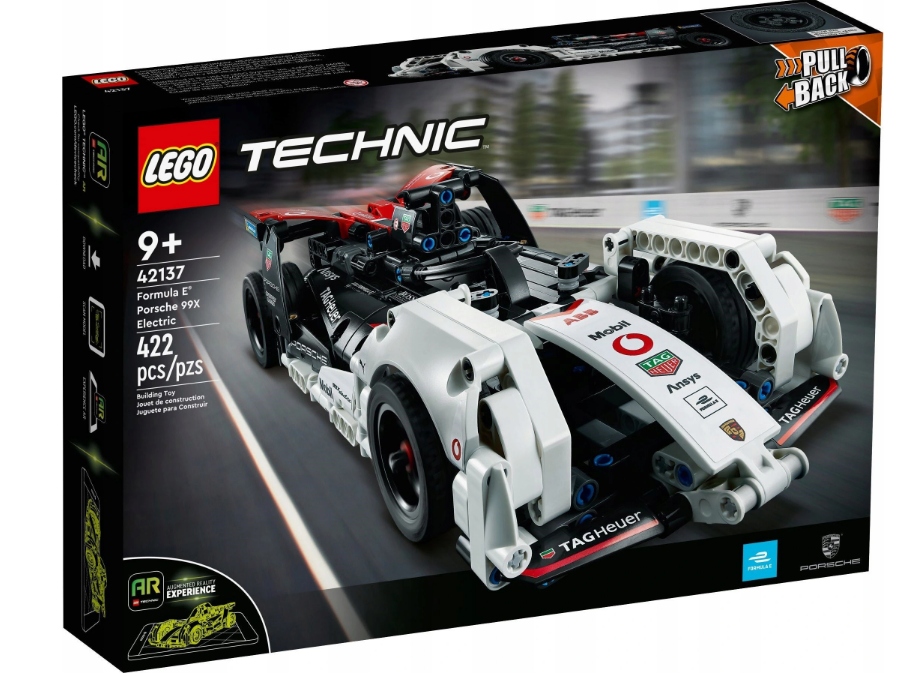 

Klocki Lego Technik wyścigówka Formula E Porsche