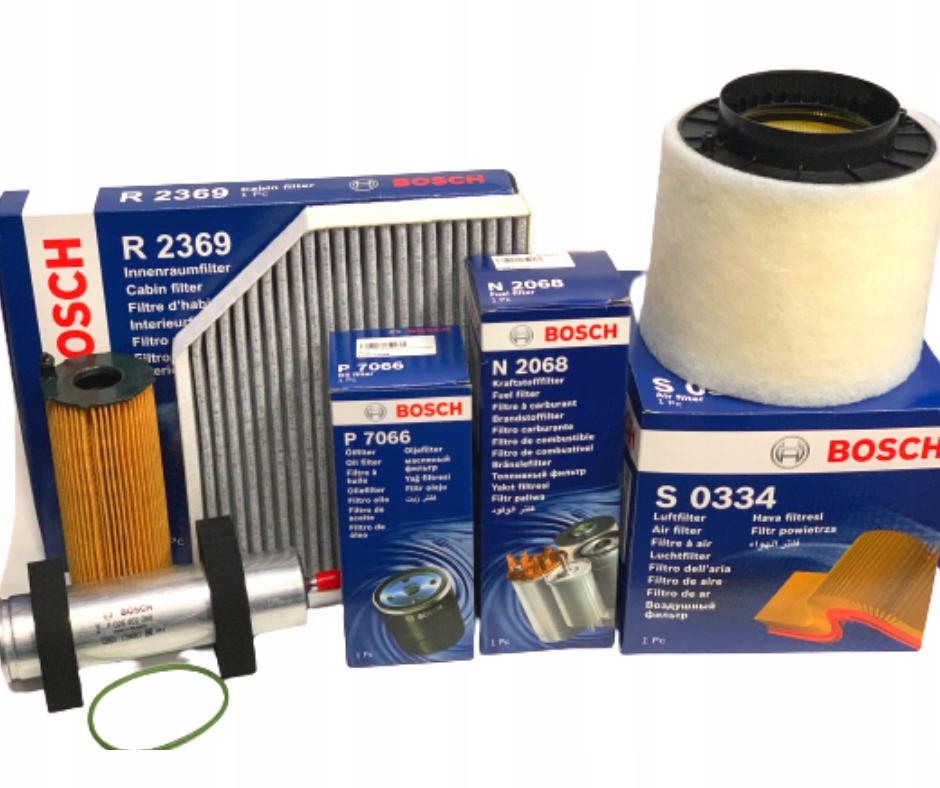 

Zestaw Filtrów Bosch Audi A4 B8 A5 Q5 2.7 3.0 Tdi