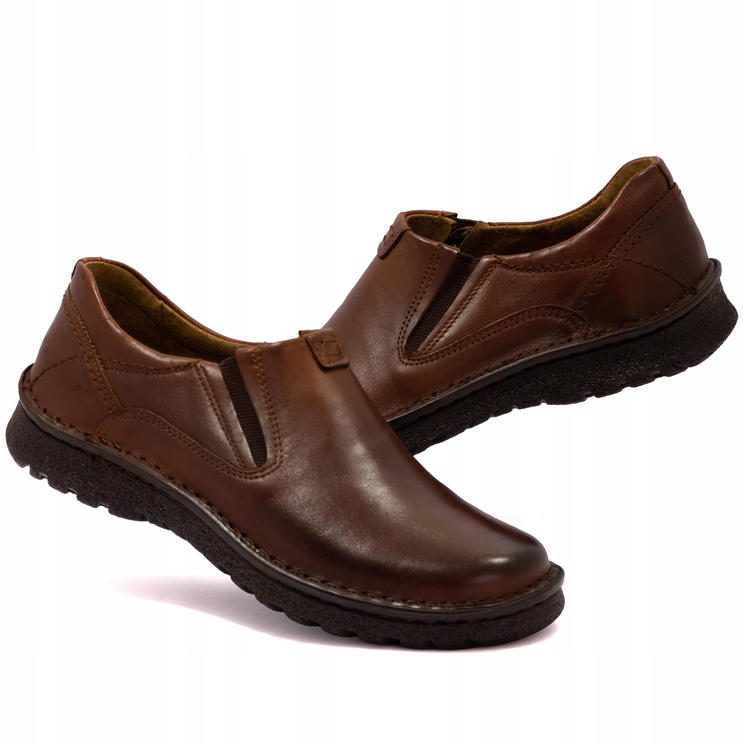 Pánské boty Široké polské kůže 258 br 40