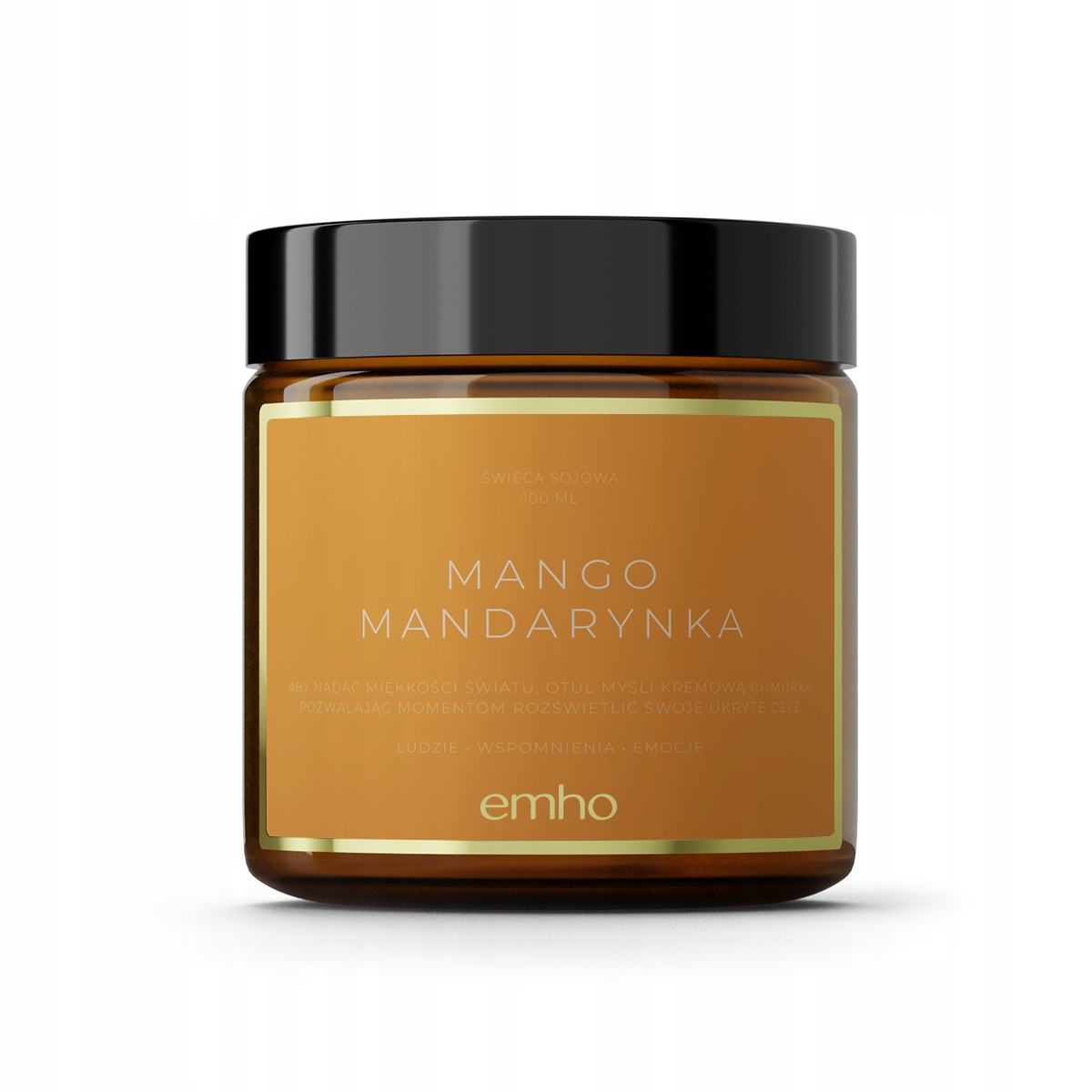 

Świeca Sojowa Zapachowa Mango Mandarynka 1 szt