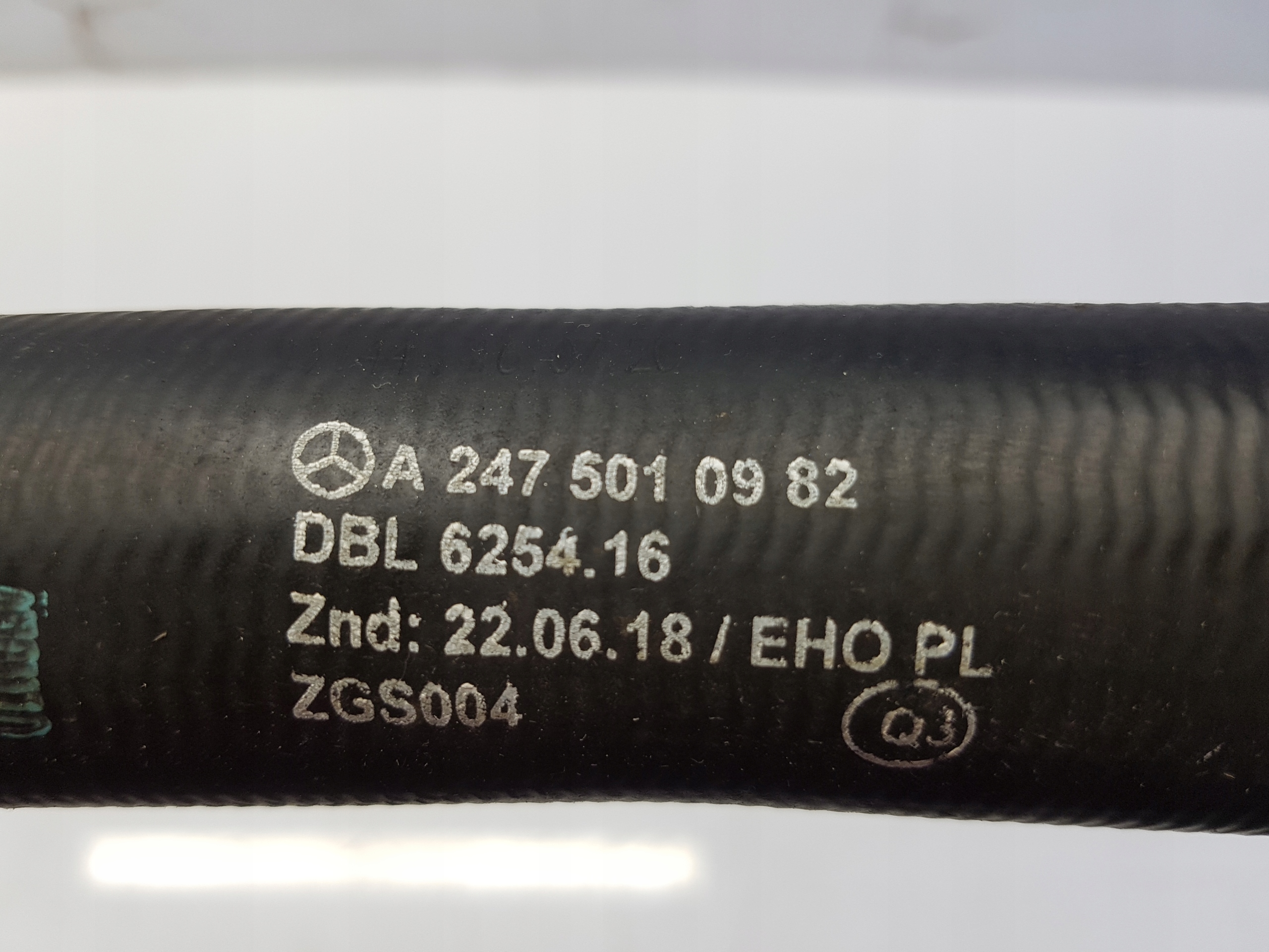 MERCEDES W177 1.3 Hybryd prijenos cijev vode