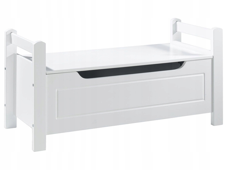 

Siedzisko Schowek Skrzynia Ławka Biała Loft