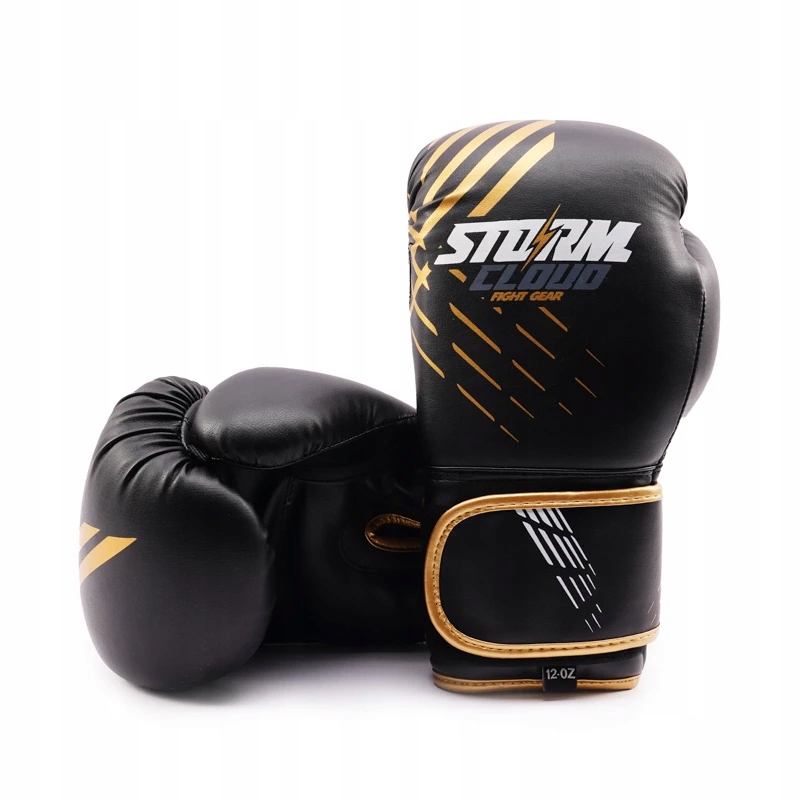 StormCloud Boxerské rukavice Lynx Černo-zlaté 14oz