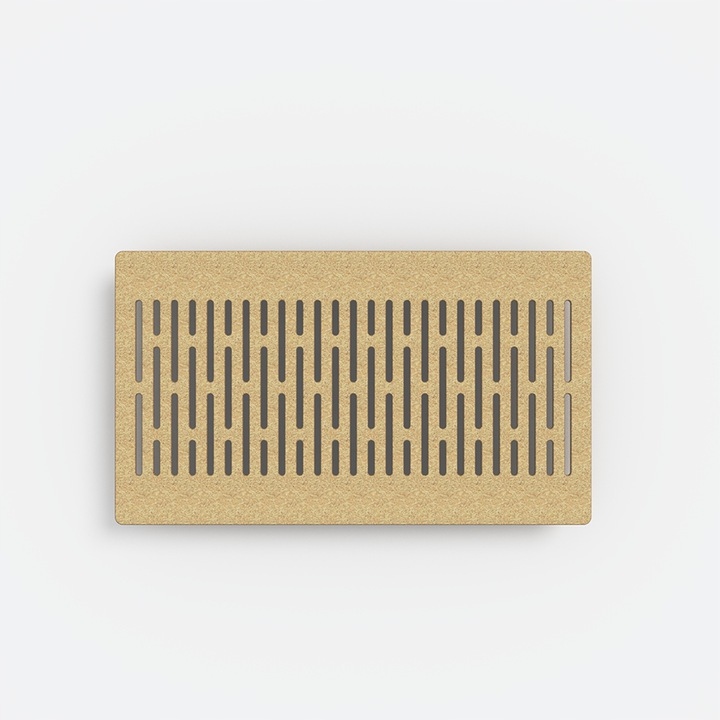 Osłona maskownica grzejnika 68x79cm M19 Surowa Materiał płyta MDF