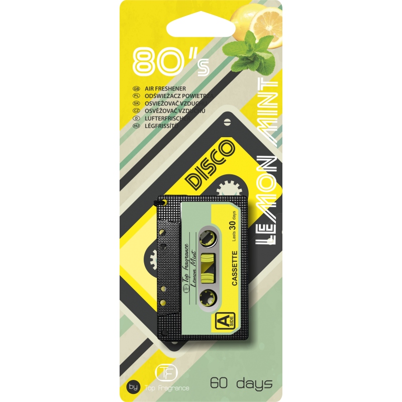 

Zapach Odświeżacz Kaseta Magnetofonowa Lemon Mint