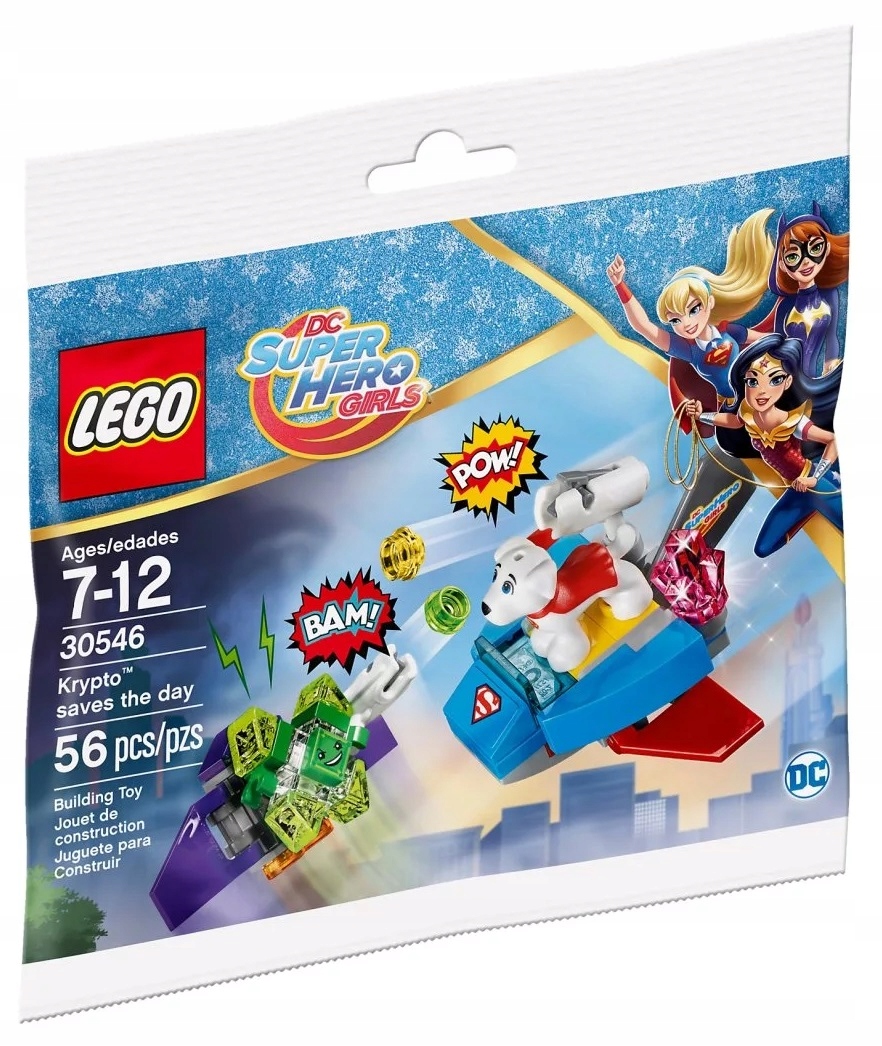 30546 Lego DC Hero Girls Krypto polybag Misb