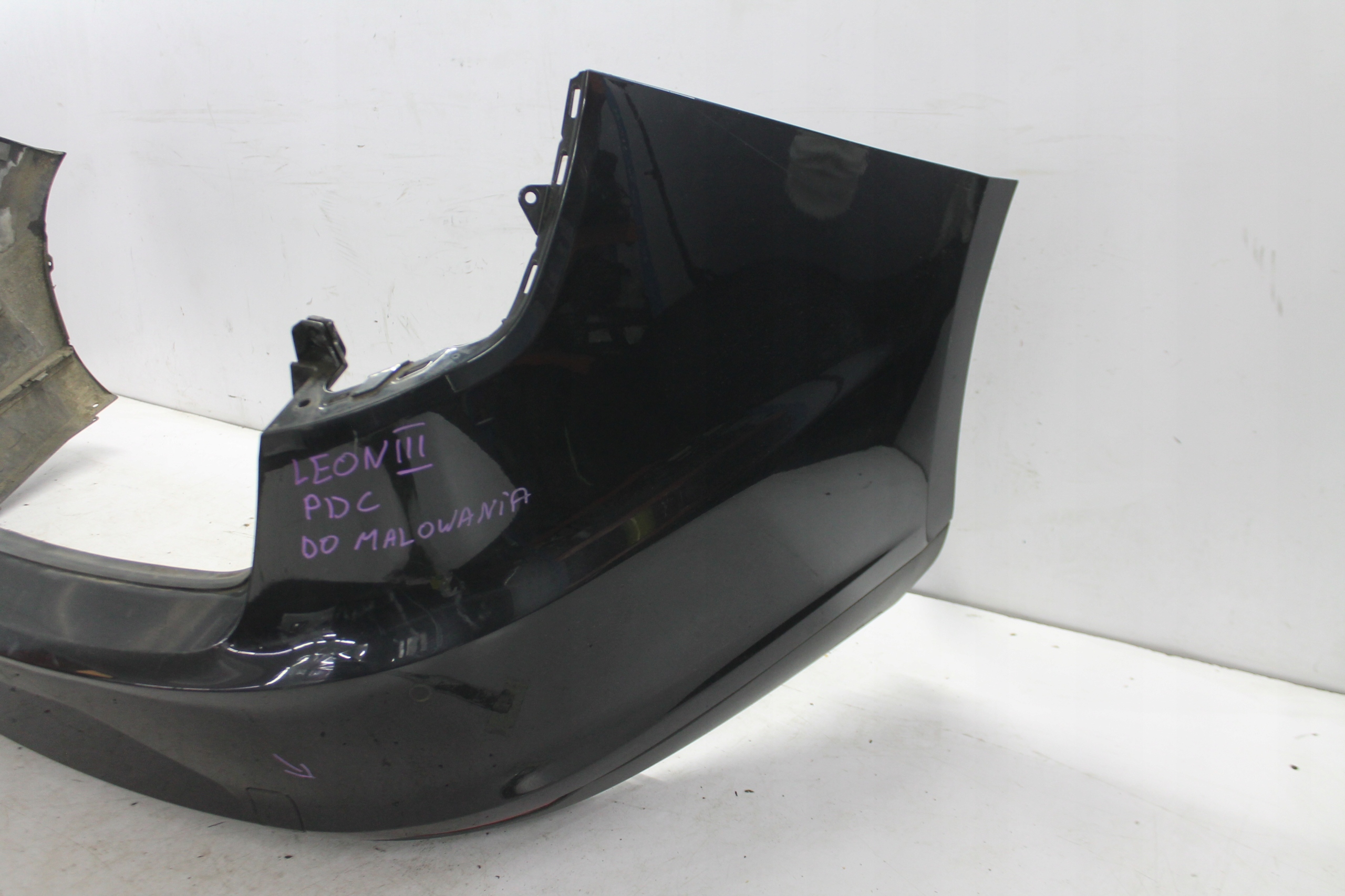 bumper rear part rear SEAT LEON III KOMBI PDC 12-20
