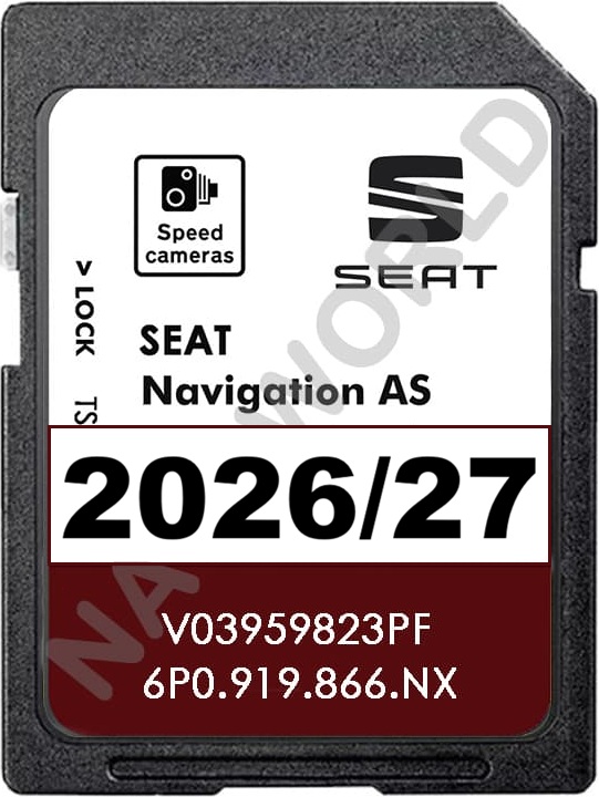 Seat Karta Mapa Europa 2026 2027 Ateca Arona Ibiza Leon Toledo