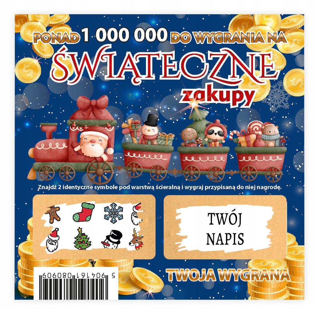 

Zdrapka Zostaniecie Dziadkami Ciocią Tatą Kupon