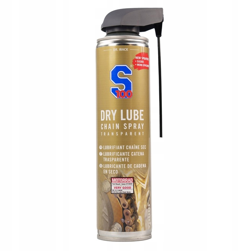 Smar do łańcucha S100 Dry Lube Chain Spray 400 ml