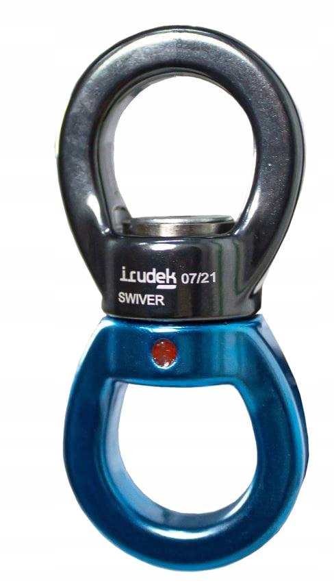 Krętlik alpinistyczny obrotowe złącze przeciw skręcaniu Irudek Swiver 32kN