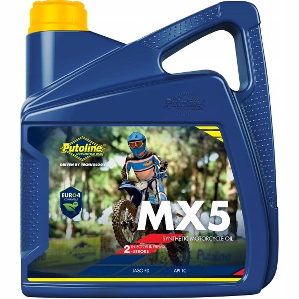 Putoline 2T Olej Na Zmes 100 % Syntetický MX 5 4 L (akc) ()