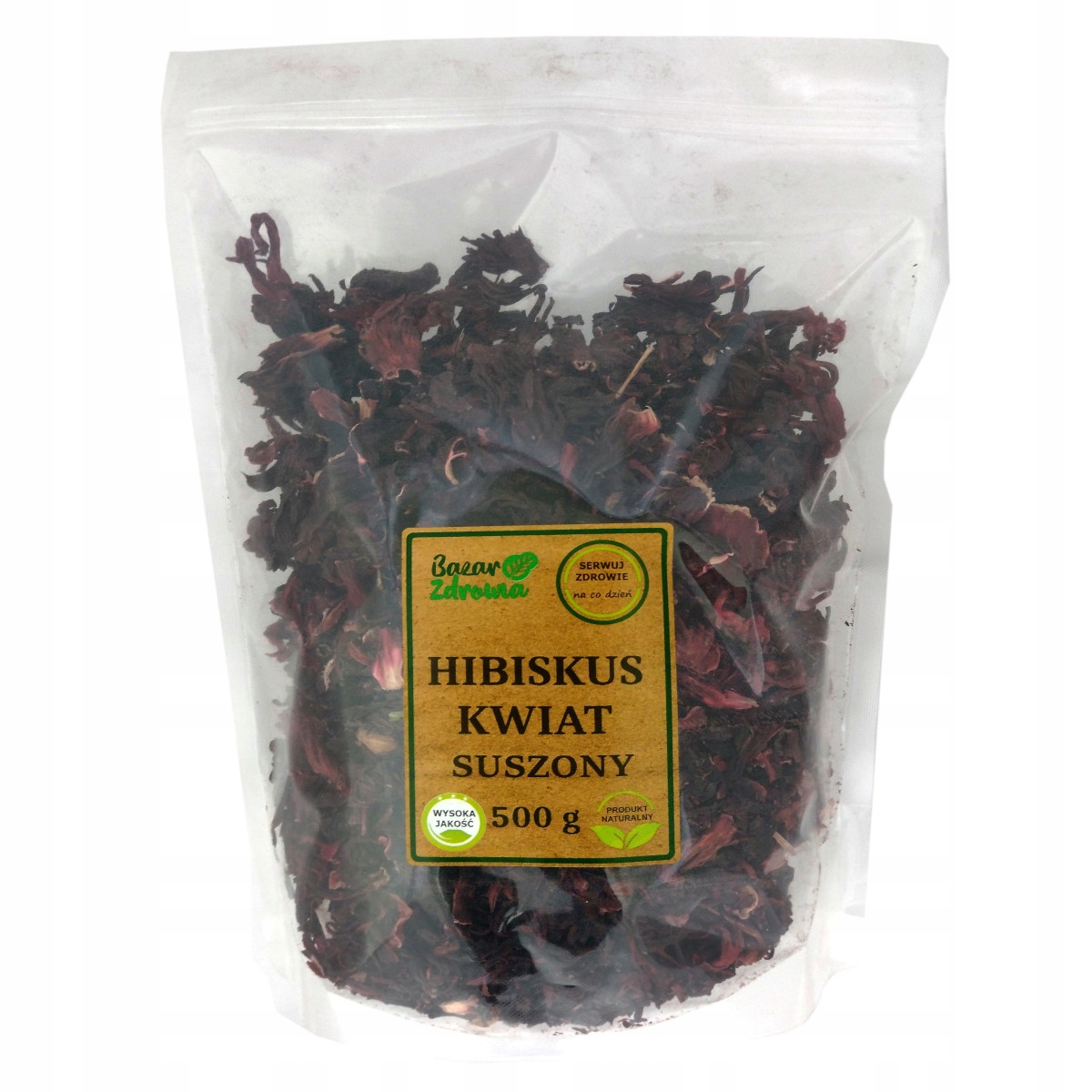 HIBISKUS HERBATA 500g KWIAT SUSZONY