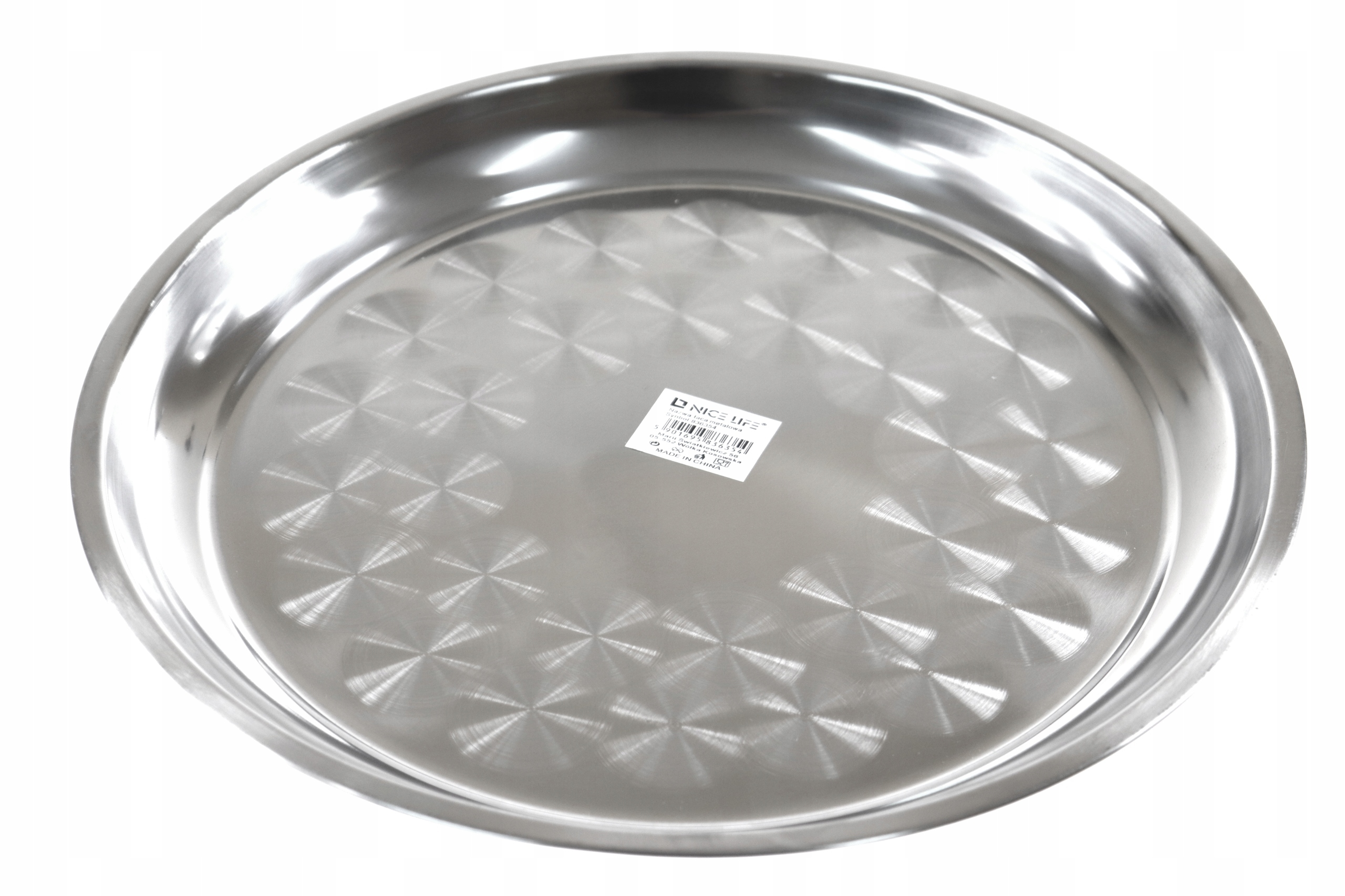 Taca Metalowa Okrągła Patera 41cm TC12