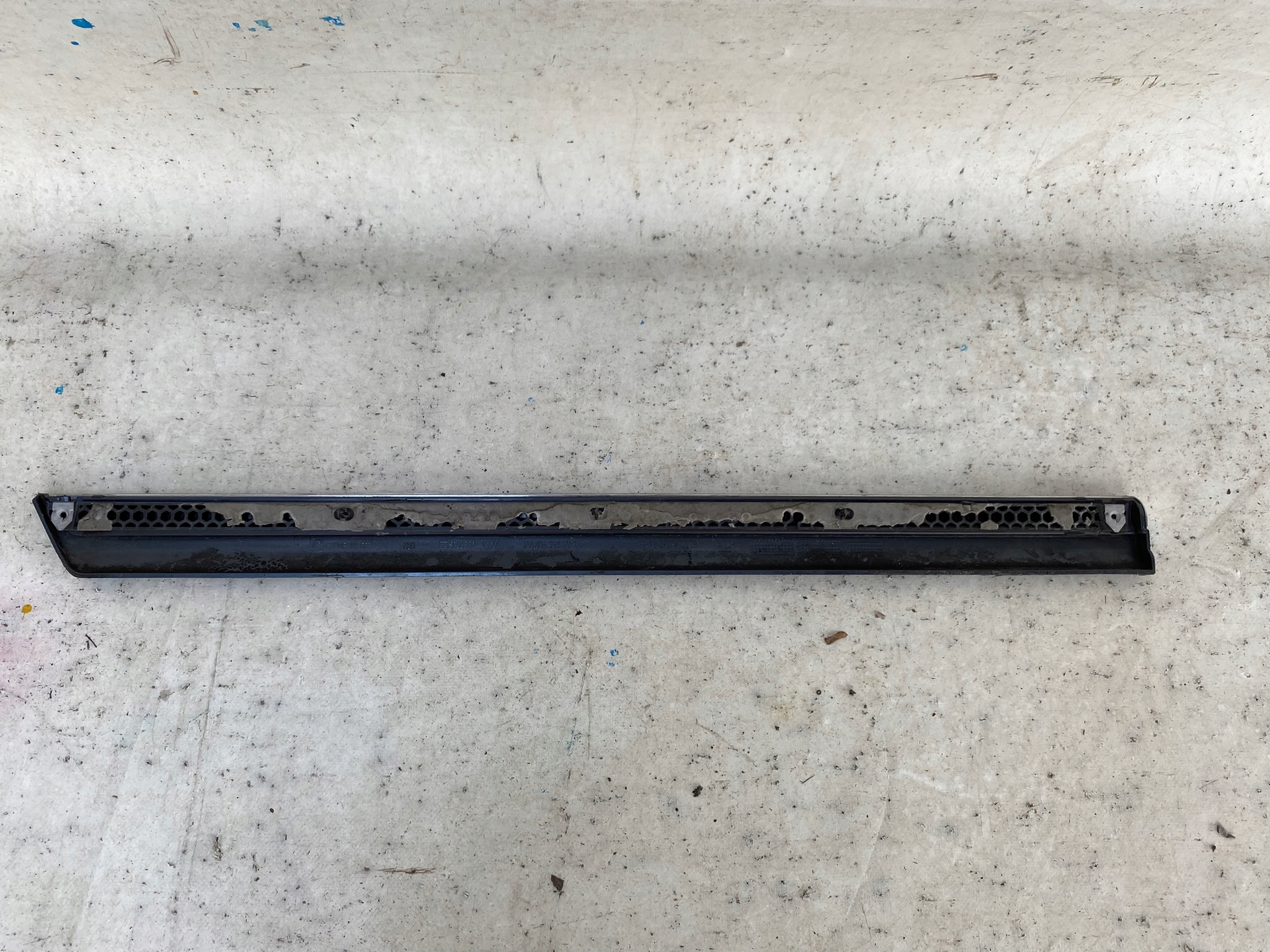 VW PASSAT B7 10- lišta dveře levá záď CHROM 3AA854949A