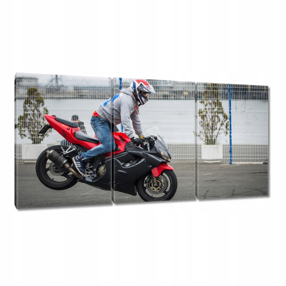 

Obrazy 120x60 Jazda na przednim kole