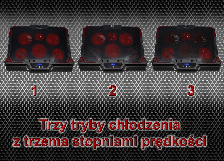 PODSTAWKA PODKŁADKA CHŁODZĄCA POD LAPTOPA 12-17'' Stan opakowania oryginalne