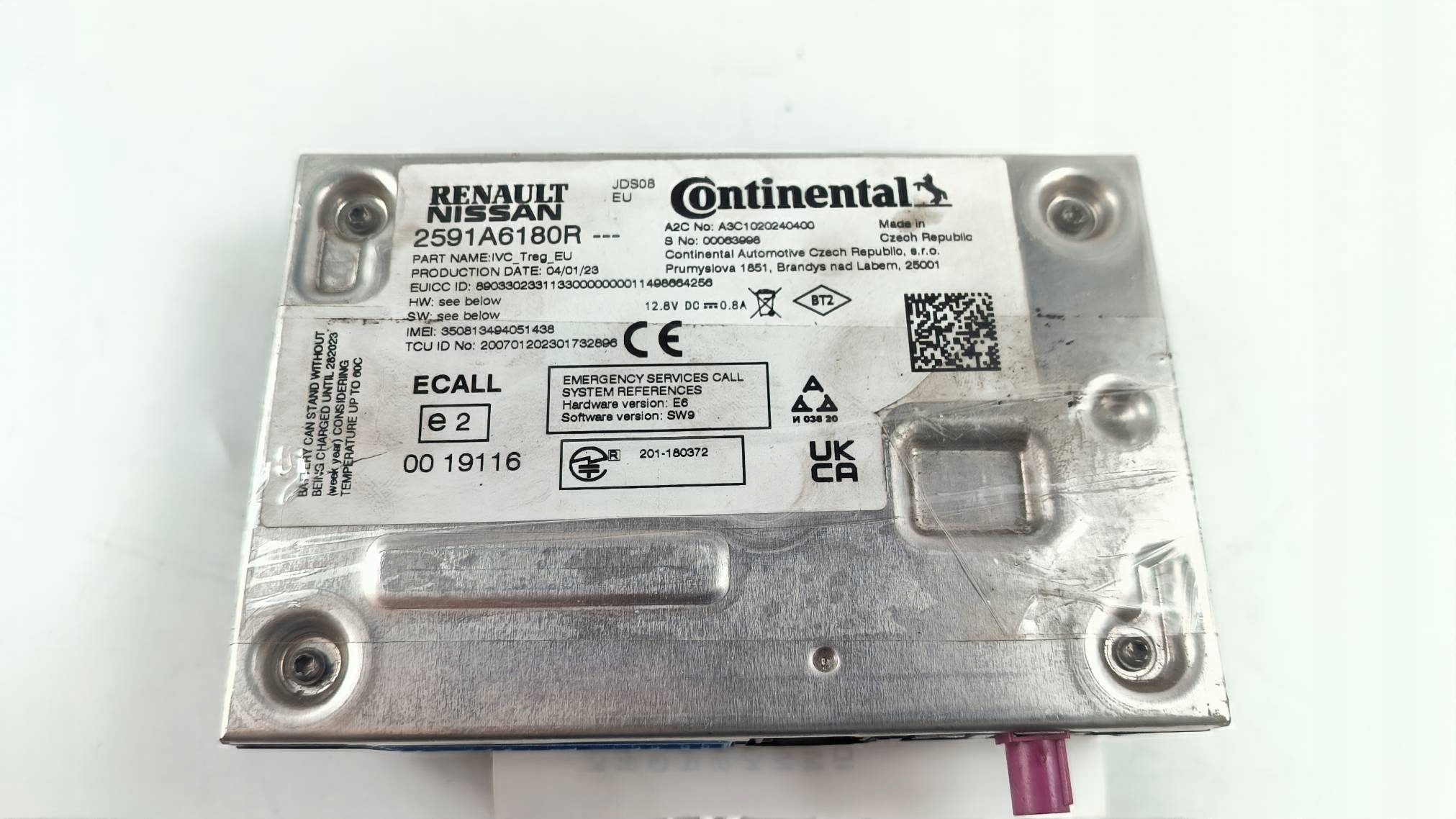 module navigation devices 2591A6180R DACIA JOGGER LIFT