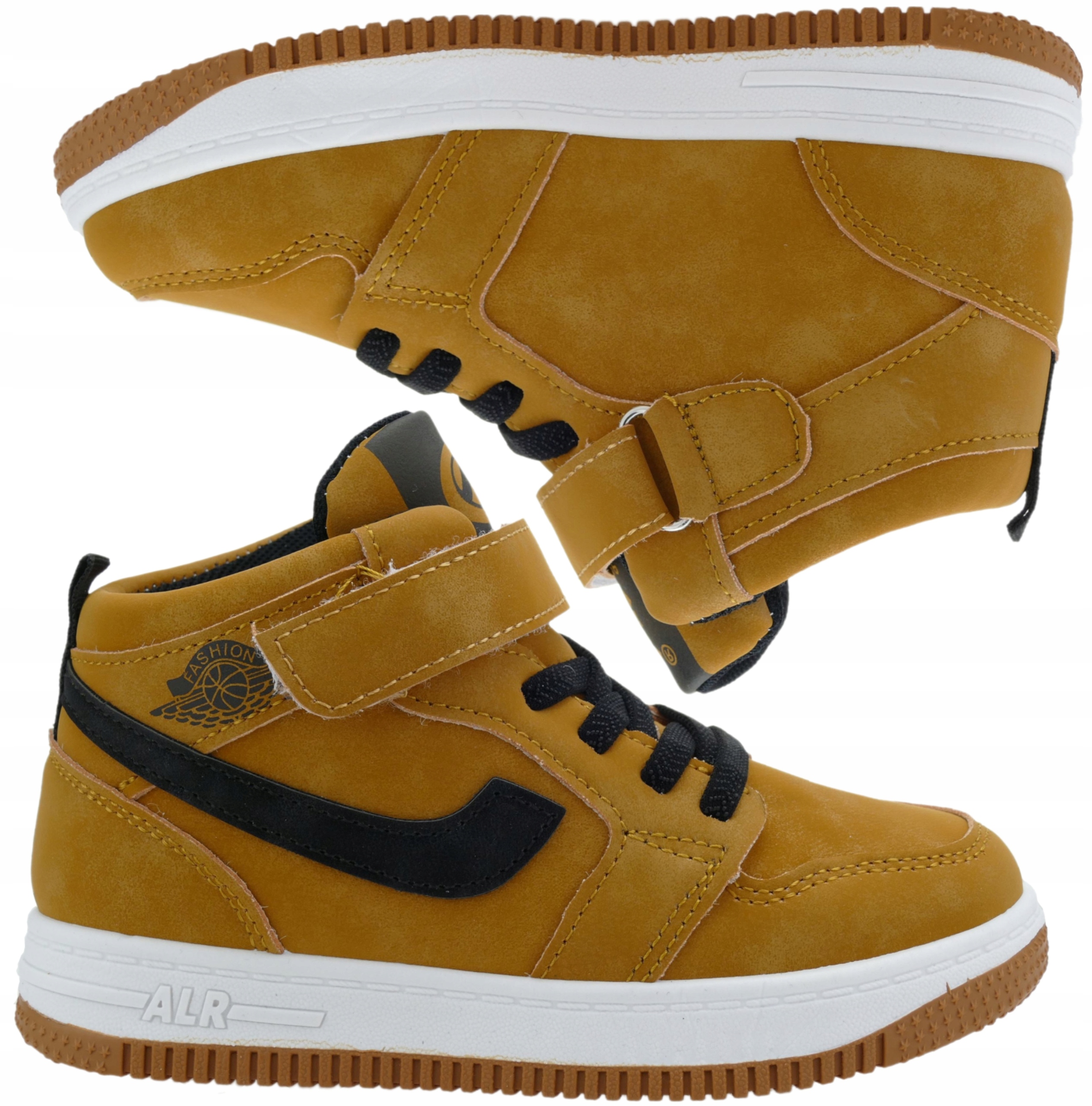 

Adidasy Dziecięce Wysokie Buty Sportowe Rzepy 26