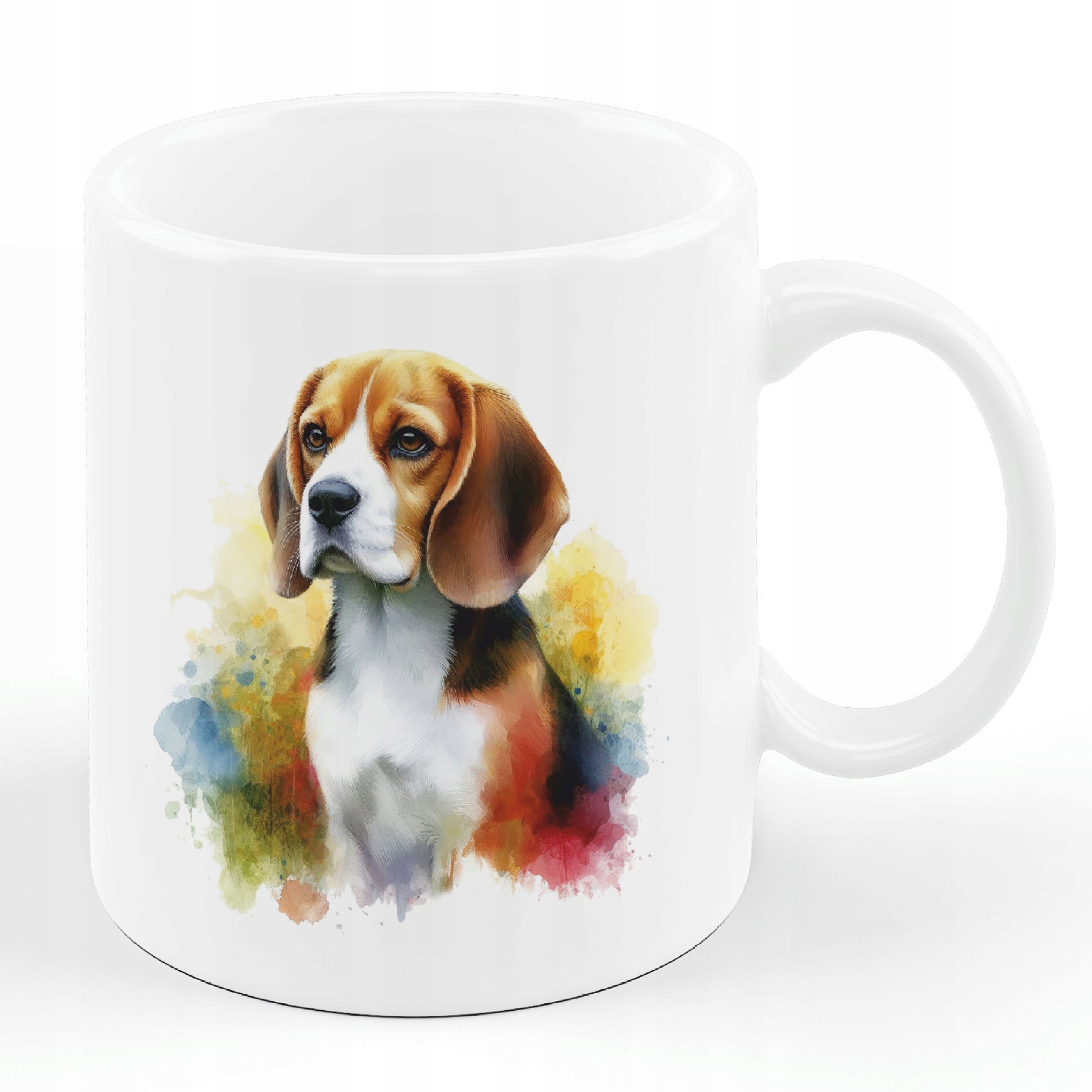 Kubek Pies Beagle ceramika 330 ml