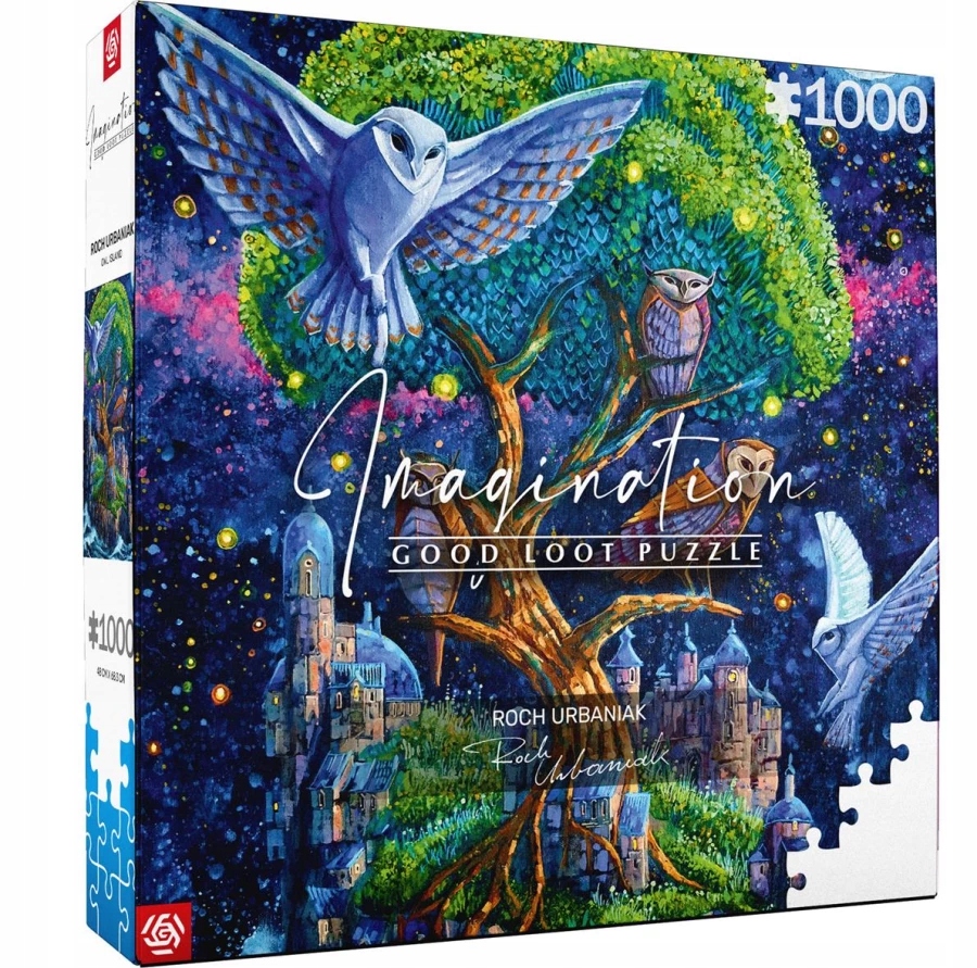 

Puzzle Roch Urbaniak Owl Island Wyspa Sów 1000 El.