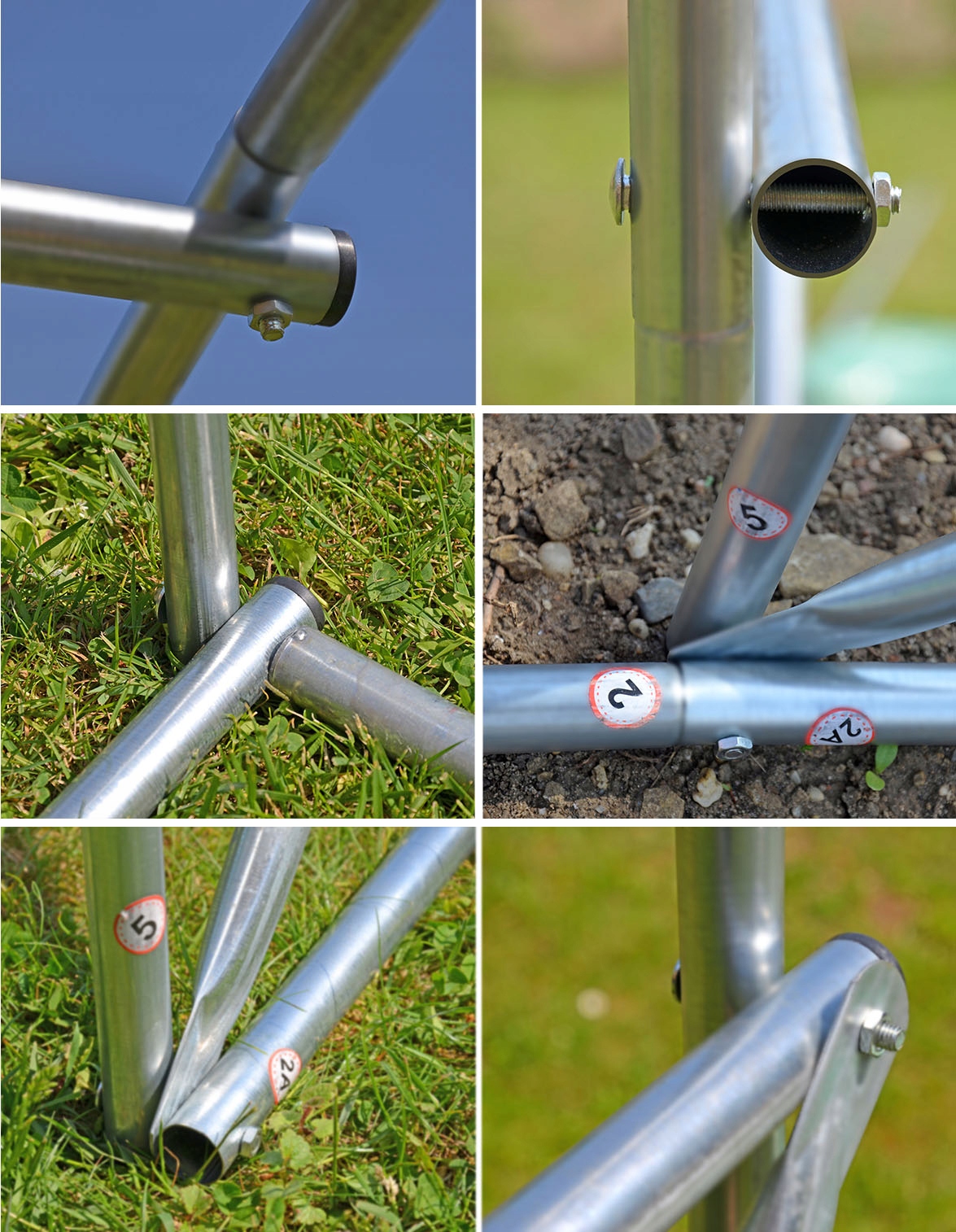 SZKLARNIA NA WARZYWA 2x3m TUNEL FOLIOWY Liczba okien 6