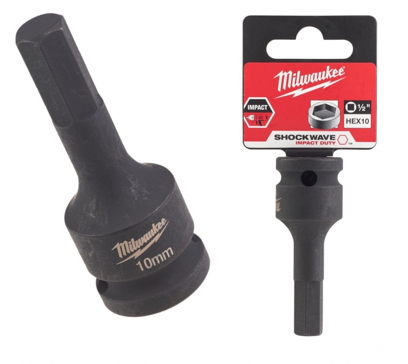 

Milwaukee Nasadka udarowa Imbus Hex 10mm 1/2"