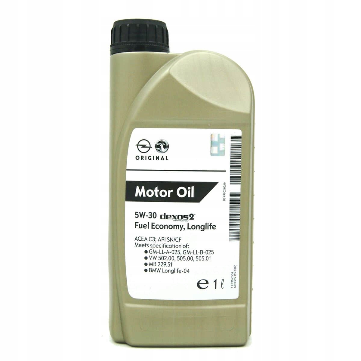 

Olej Opel Gm Motor Oil DEXOS2 C3 5W-30 1L
