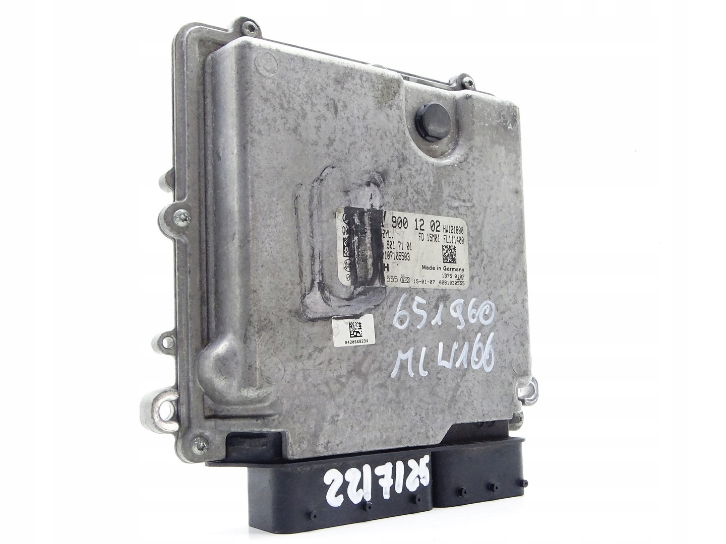 control unit computer of the engine ECU MERCEDES ML W166 2.2 CDI A6519001202