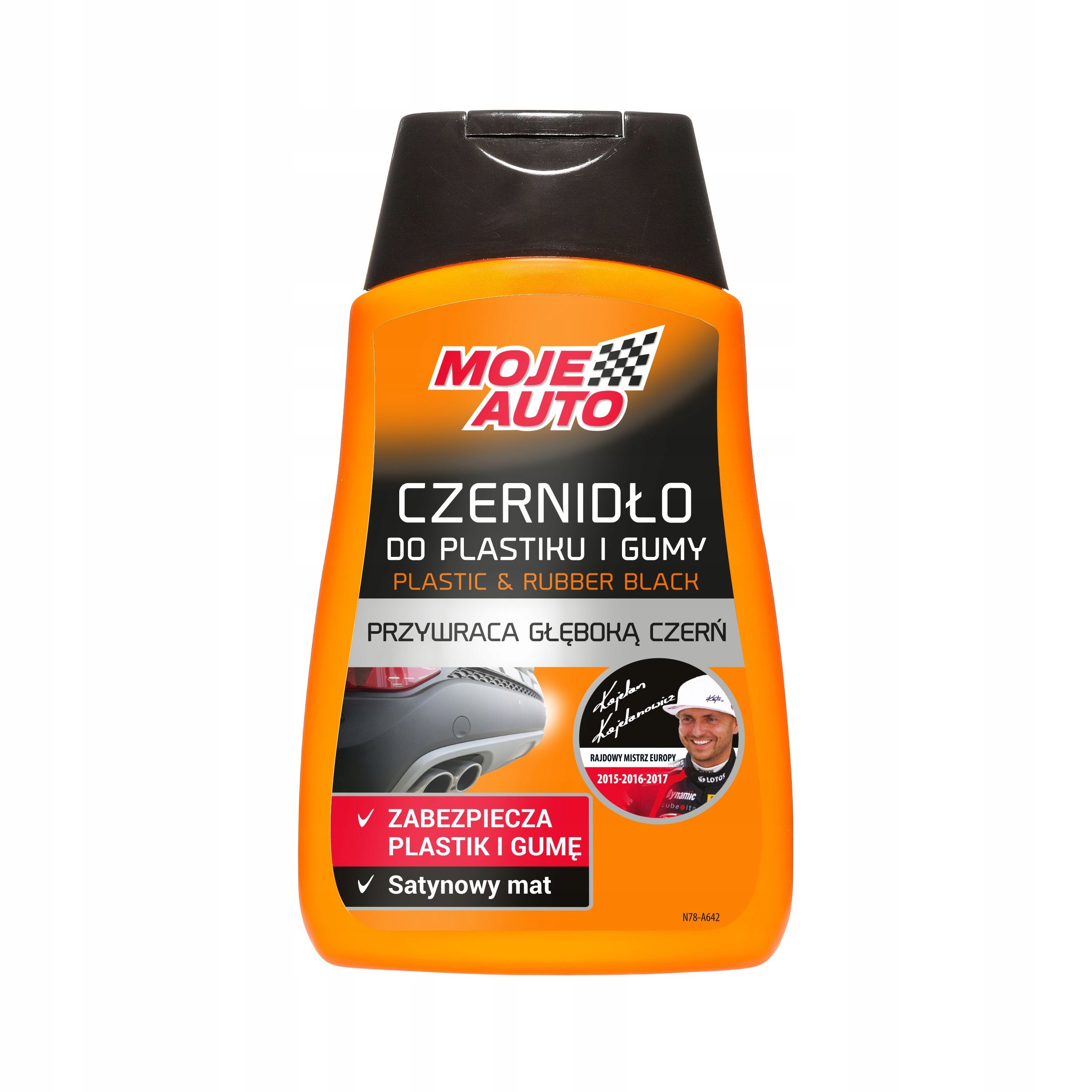 Moje Auto Czernidło do plastiku i gumy 250 ml