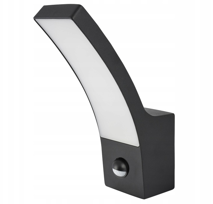 Kinkiet ogrodowy Led 12W 1080 lm Lampa elewacyjna 4000K z czujnik ruchu
