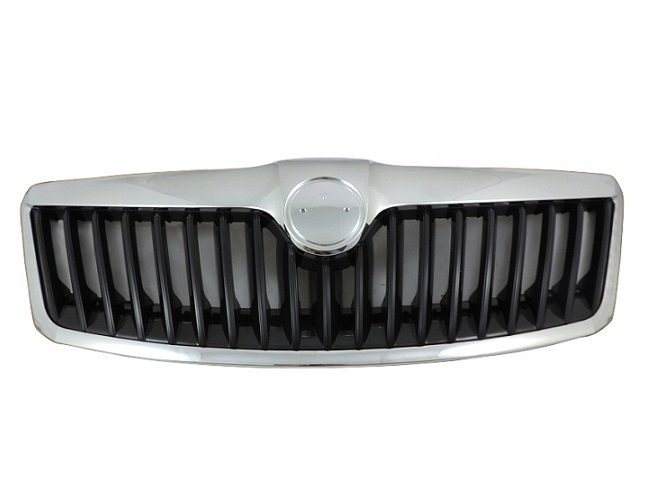 SKODA OCTAVIA II LIFT 08-13 ATRAPA GRILL CHROM