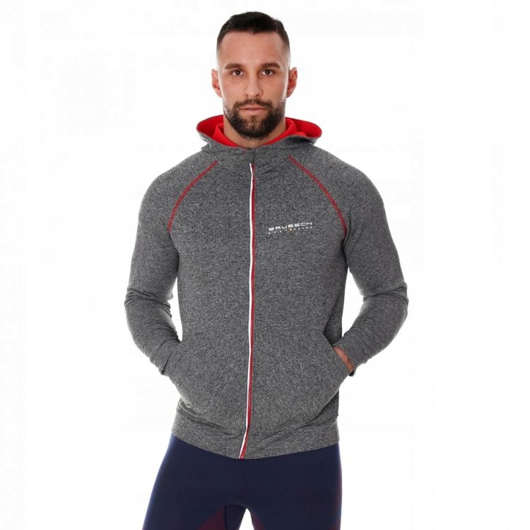 Brubeck Fusion Sweatshirt | Szara- Rozmiar S Kod producenta 5902487083017