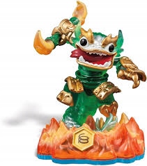 Skylanders Swap Force Jade Fire Kraken Fire Figurka