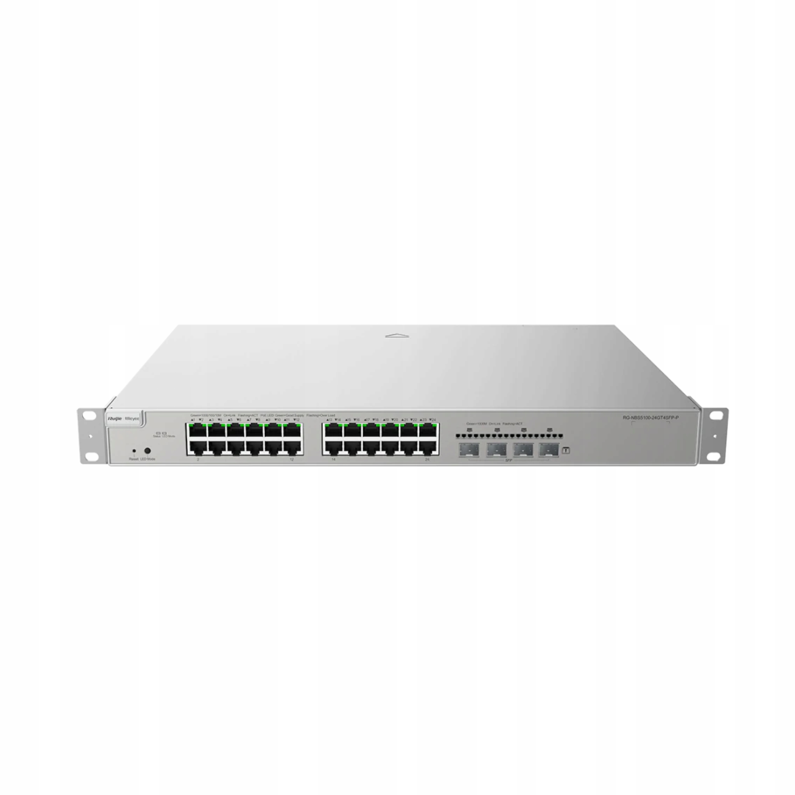 Switch Reyee RG-NBS5200-24GT4XS-P, 28-PORTOVÝ, Rack, Poe, 370 W